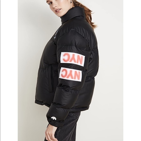 New Alexander Wang X Adidas Unisex Flex2Club Puffer Jacket - Picture 5 of 13